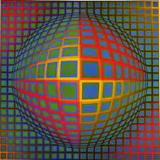 Kraft und Natur (1972) by Victor Vasarely